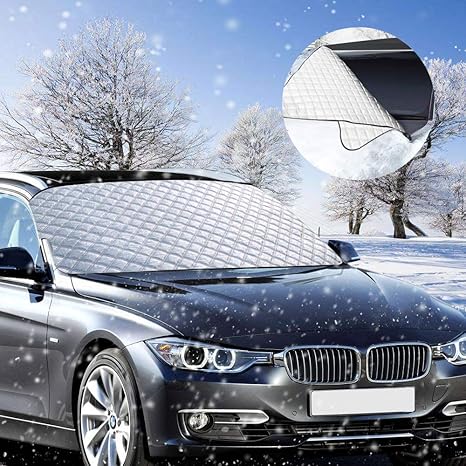 Frontscheibenabdeckung, unibelin Scheibenabdeckung Auto Abdeckung Sonnenschutzabdeckung Fixierung Faltbare Abnehmbare Windsch
