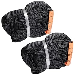 2-Pack Black Spanset Endless Round Sling, Heavy