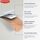 Elastoplast Extra Flexible Fabric Plaster Strips 40 pcs Tan Waterproof Adhesion view 2