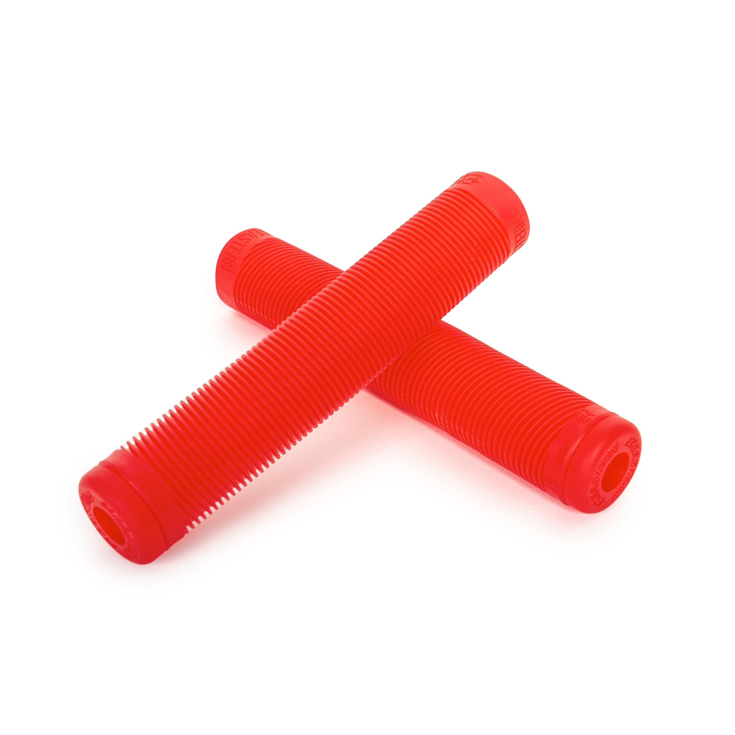 Eastern Bikes Riblet BMX Grips (Translucent Red) — image 1