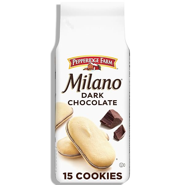 PEPPERIDGE FARM MILANO DARK CHOCOLATE COOKIES, 6 OZ BAG (15 COOKIES)