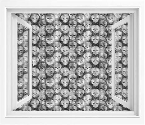 Amazon 頭蓋骨の装飾 絵画風 Pvc壁紙ポスター 1x80 Cm 頭脳の骨パターンと編み物のテクスチャ おしゃれ ウォールステッカー 多用途なシール ウォールステッカー オンライン通販
