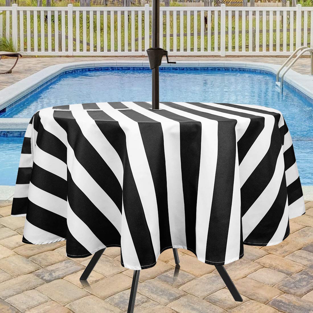 Best round black patio table cover