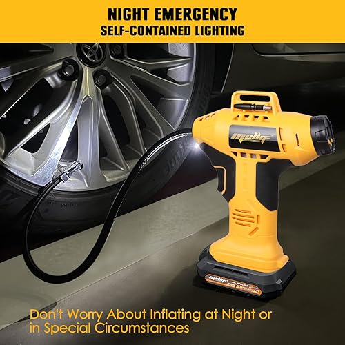 Air Compressor Buy Mellif Cordless Tire Inflator For Dewalt 20V