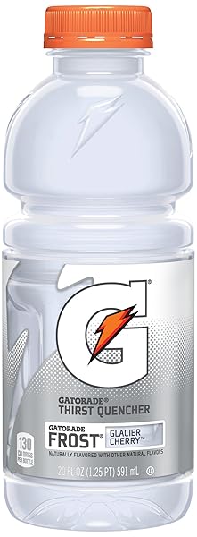GATORADE THIRST QUENCHER FROST, GLACIER CHERRY, 20 OUNCE (8 COUNT)