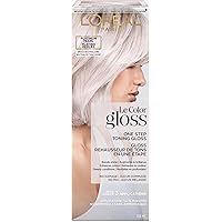 L'Oreal Paris Le Color Gloss One Step Toning Hair Gloss Treatment, Platinum Pearl, Enhance Your Shine with this Semi Permanen