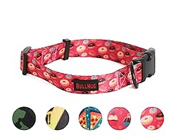 BullHug Adjustable Dog Collar – Soft Durable