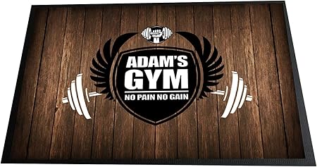 personalised gym mat