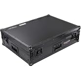 Odyssey FZGSPRIME4BL Black Label Denon Prime 4 Flight Case with Glide Platform