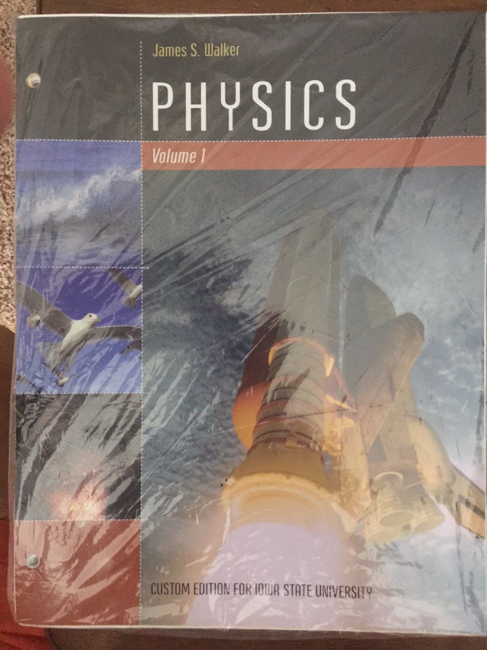 Physics Volume 1 Custom For Iowa State With New Mastering Physics Access Card Loose Leaf Edition James S Walker 0780873659931 Amazon Com Books