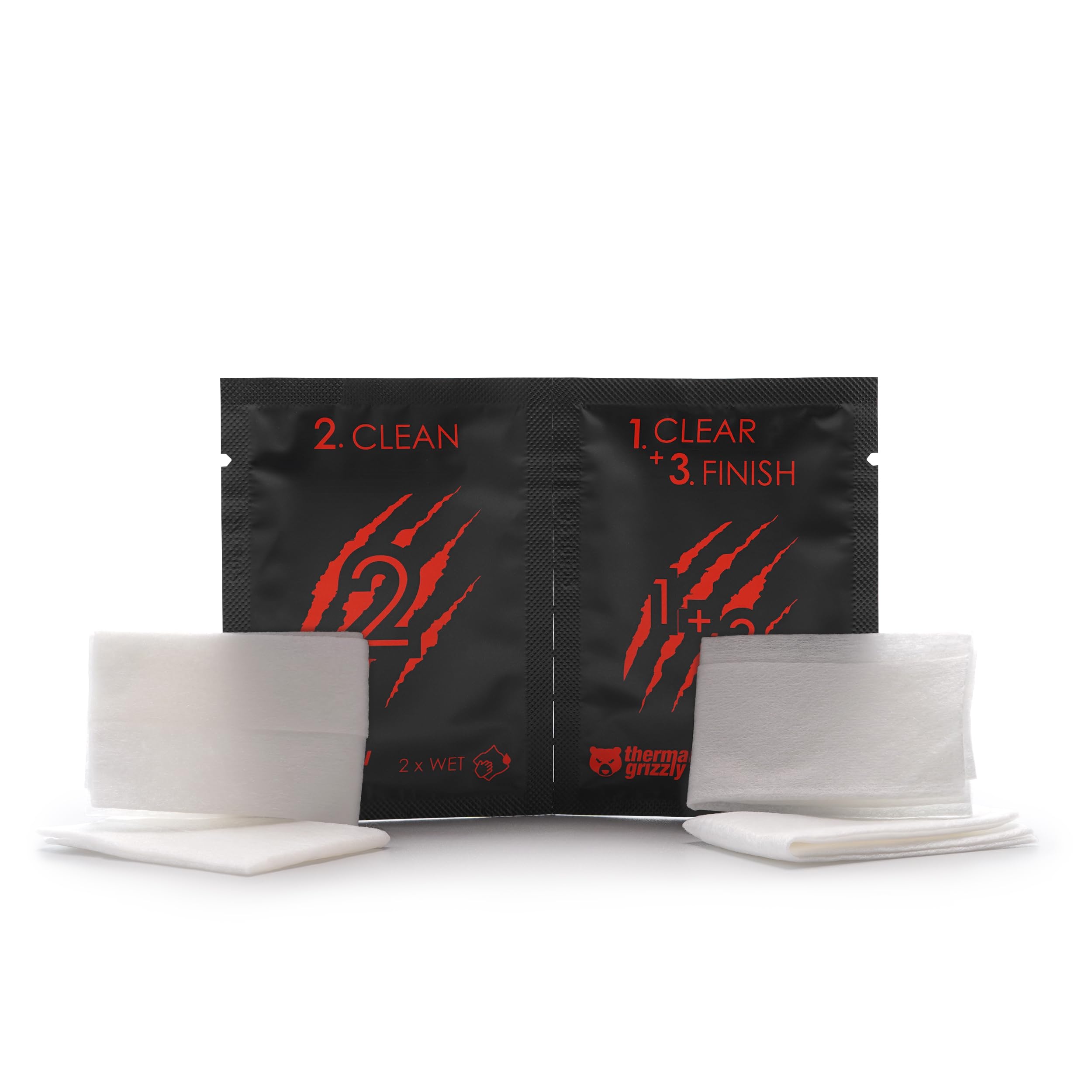 Thermal Grizzly Kryonaut Extreme - 2 Gram - Extremely High Performance Thermal Paste with 12 Cleaning Wipes 6 Wet & 6 Dry- for Maximum Thermal Conductivity While Overclocking CPU/GPU/PS4/PS5/Xbox