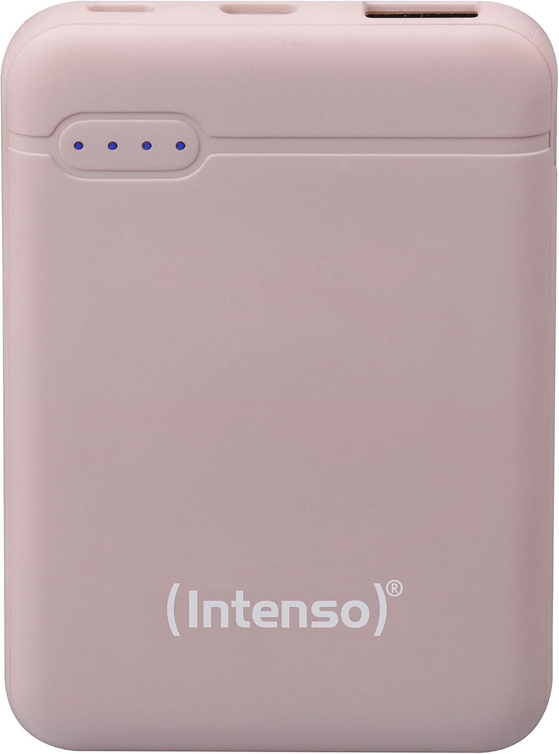 Intenso Power Bank XS 5000, Portable Charger (5000mAh, Compatible with Smart Phone/Tablet PC and More) Rosé