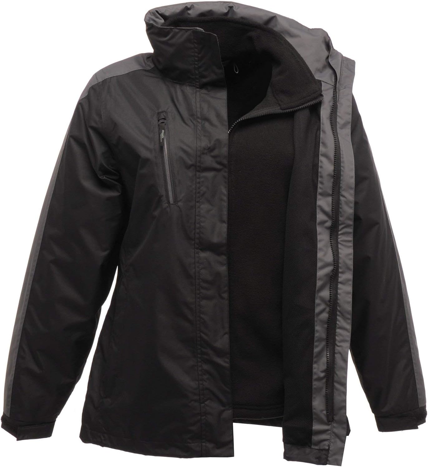regatta parmenia black coat