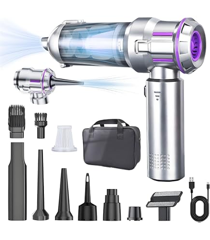 15000Pa Handheld Wireless Car Vacuum Cleaner 200W Powerful Cyclone Suction Rechargeable Wet Dry
