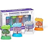 hand2mind Changing Seasons Sensory Tubes, Calm Down Corner Supplies, Quiet Fidgets, Travel Toddler Toys, Preschool Classroom Must Haves, Hands-On Stress Relief Toy, Anxiety Relief Items for Kids