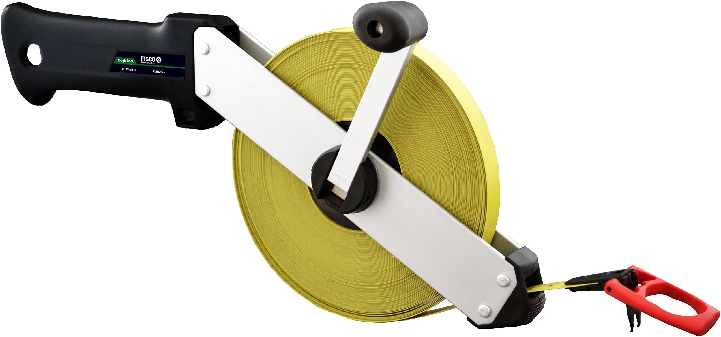 Fisco Tracker Tape Class II with Nylon Tape Tape and End B3 with Nail (30 m x 13 mm)
