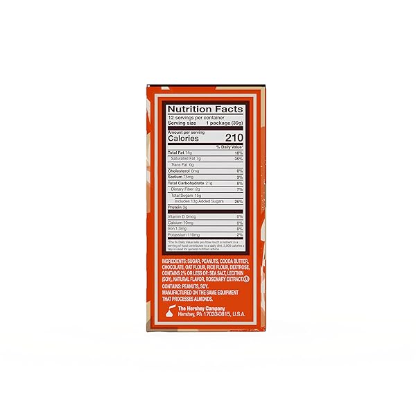 REESE’S PLANT BASED OAT CHOCOLATE CONFECTION PEANUT BUTTER CUPS, CANDY PACKS, 1.4 OZ (12 COUNT)