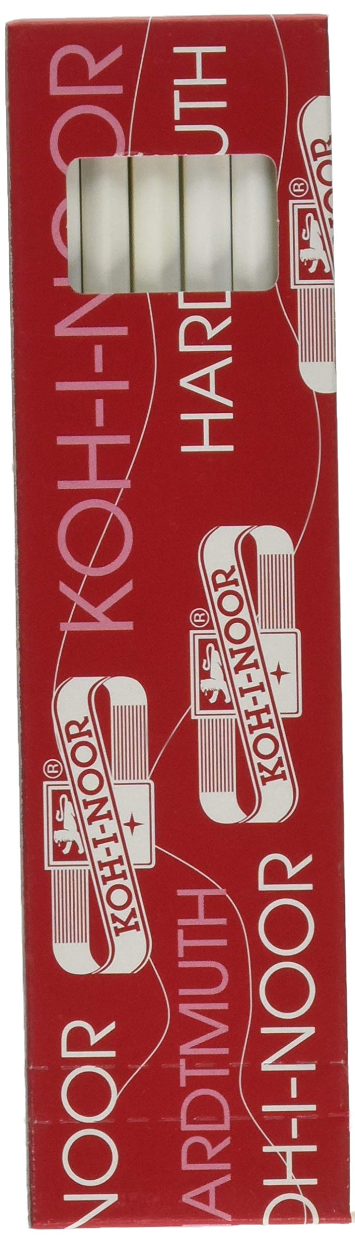 KOH-I-NOOR 3800 Artists Coloured Pencil - Titanium White (Box of 12)
