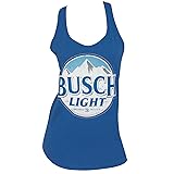 Busch Light Logo Women's Racerback Royal Tank Top
