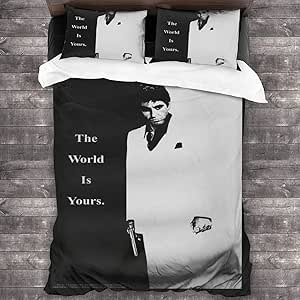 Amazon.com: Tappetino Scarface Comforter Set, 3-Piece ...