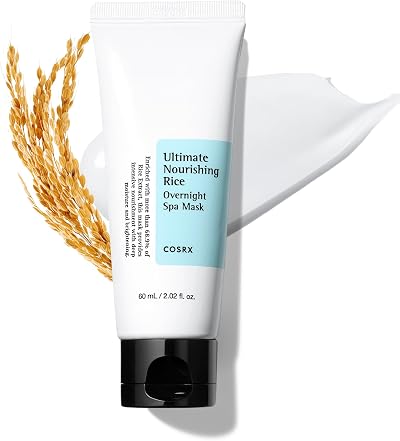 COSRX Ultimate Nourishing Rice Overnight Spa Mask 60ml Rice Niacinamide