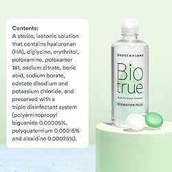 Biotrue Hydration Plus Contact Lens Solution with