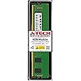A-Tech 4GB DDR4 2133MHz PC4-17000 ECC RDIMM 1Rx8 Single Rank 1.2V ECC Registered DIMM 288-Pin Server & Workstation RAM Memory Upgrade Module (A-Tech Enterprise Series)