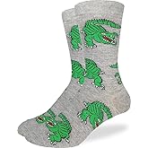 Good Luck Sock Men's Alligator Socks, Adult, Shoe Size 7-12