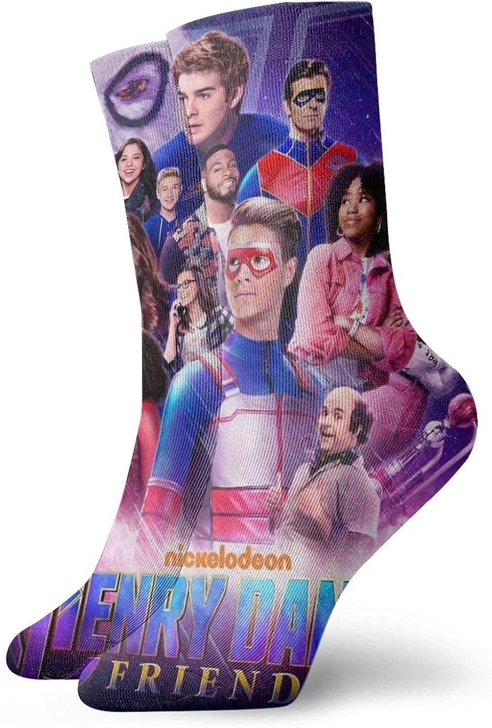 Men Henry Danger Socks Funny Stockings Socks Novelty Running Socks
