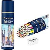finenolo 36 Pack Colored Pencils for Adult Coloring Books, Soft Core, Art Drawing Pencils for Artists Beginners, Coloring Pen