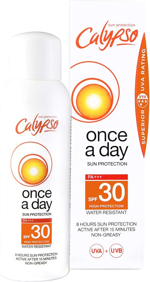 Calypso Once a Day Sun Protection Lotion with SPF 30 Amazon.co.uk Beauty