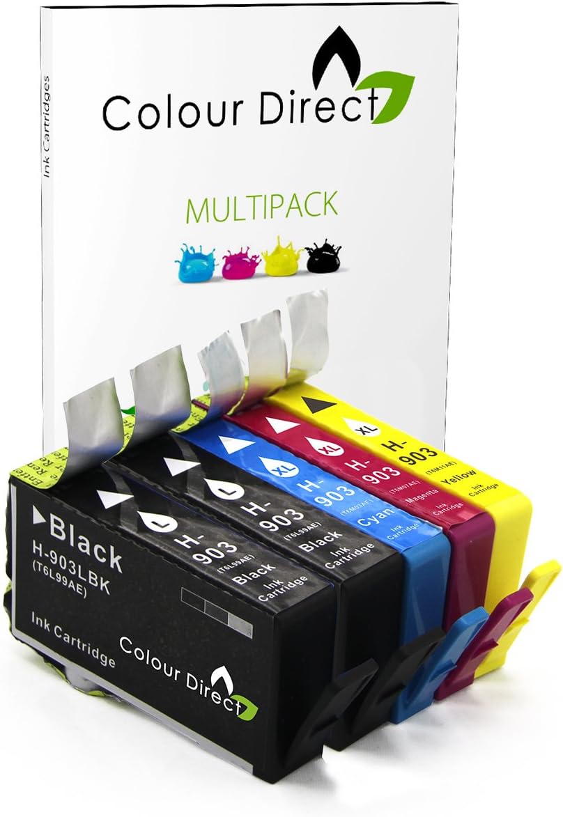 Colour Direct 5 Remanufactured Ink Cartridges Amazon.co.uk Electronics