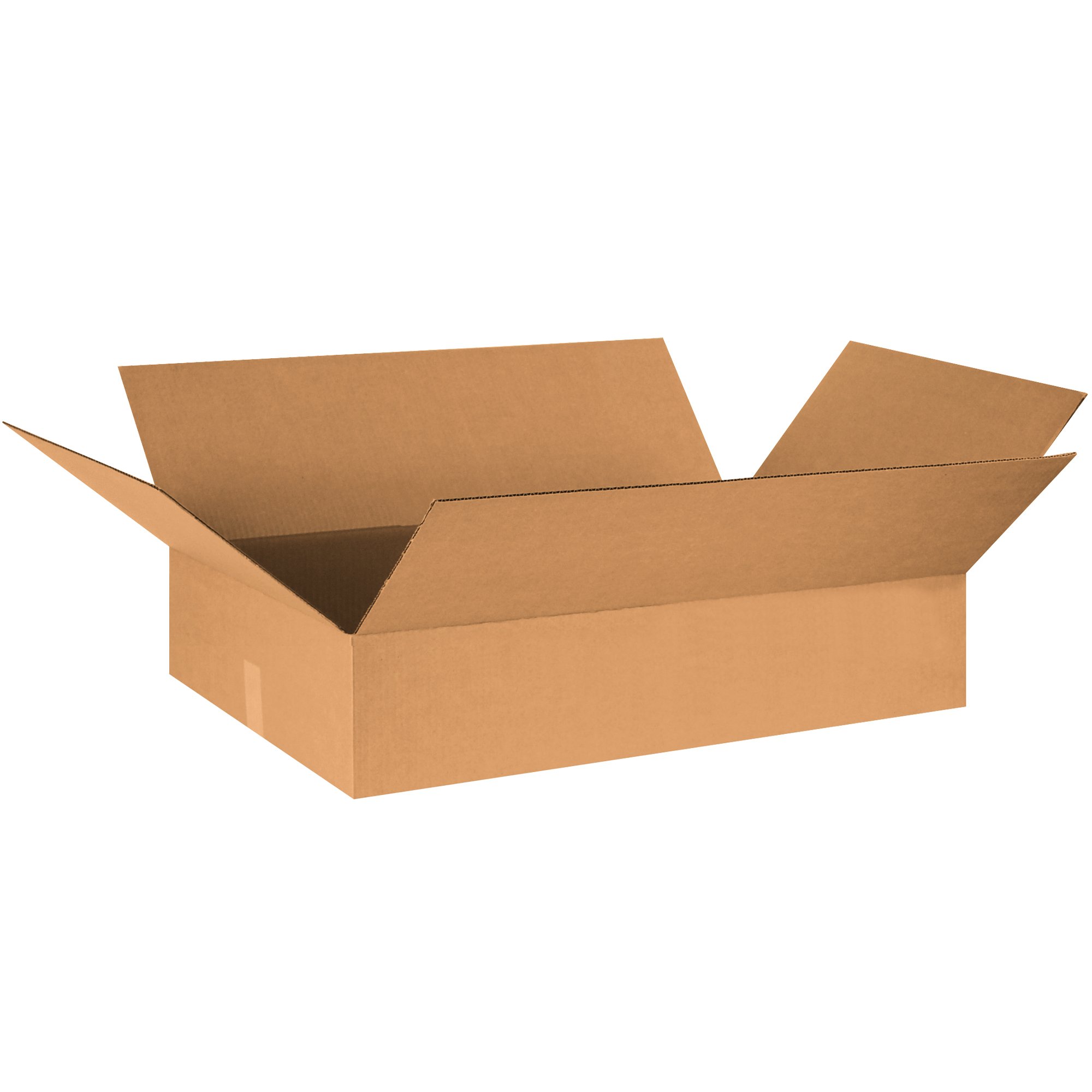 Photo 1 of BOX USA 30x20x6 Flat Corrugated Boxes, Flat, 30L x 20W x 6H, Pack of 15 | Shipping, Packaging, Moving, Storage Box for Home or Business, Strong Wholesale Bulk Boxes