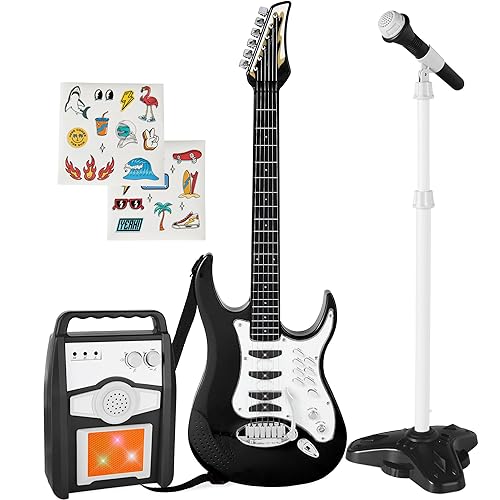 Best Choice Products Kids Electric Musical Guitar Play Set, Toy