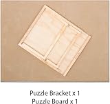 Becko US Wooden Puzzle Board Holder Set Up to 1000 Pieces Adjustable Angles view 5
