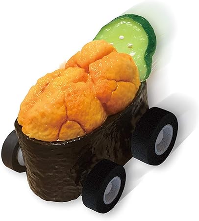 Amazon 寿司boon うに軍艦 食品サンプル おもちゃ プルバックカー 職人手作り チョロq ミニカー お寿司 プレゼント 外国人 歓送迎会 景品 フェイクフード プルバックカー おもちゃ
