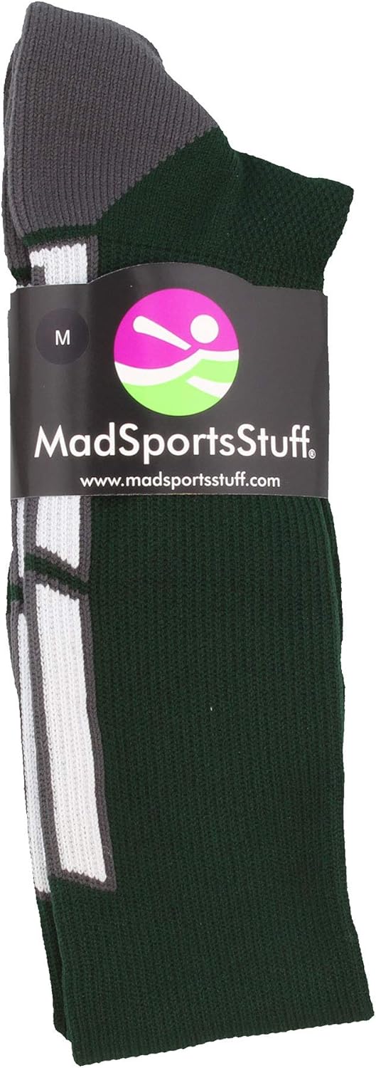 MadSportsStuff Eagles Logo Over The Calf Socks (Multiple Colors) : Clothing