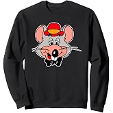 Chuck E. Cheese Big Face Vintage Chest Portrait Sweatshirt