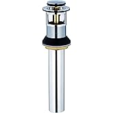 Danze DA505918 Metal Touch Down Drain Assembly, 1 1/4-Inch Tailpiece Diameter, Chrome
