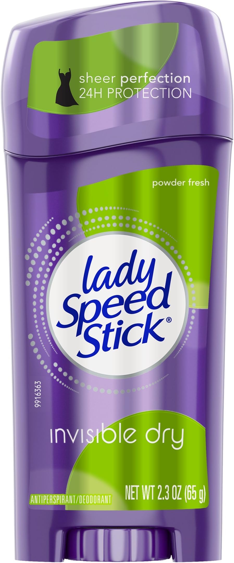 Lady Speed Stick Invisible Dry Antiperspirant Powder Fresh 2.3 Oz 65 g