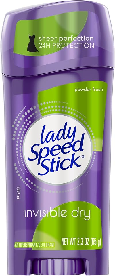 Lady Speed Stick Invisible Dry Antiperspirant Powder Fresh 2.3 Oz 65 g