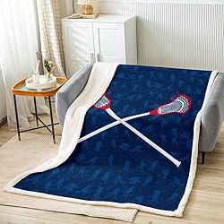 Lacrosse Fuzzy Throw 50"x60" Sports Ball Game
