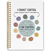 XPH Mental Health Spiral Notebook, Psychology Gifts Journaling Notebook for Note Taking, Therapist Hardcover Journals for Therapy Office 160 Pages 5.5 x 8.3 Inch, Mental Health Gifts for Women Men