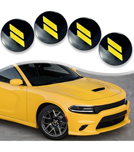 MDEOOSKY 4Pcs 6CZ27DX8AA 63mm 2.5" Wheel Center Cap Covers