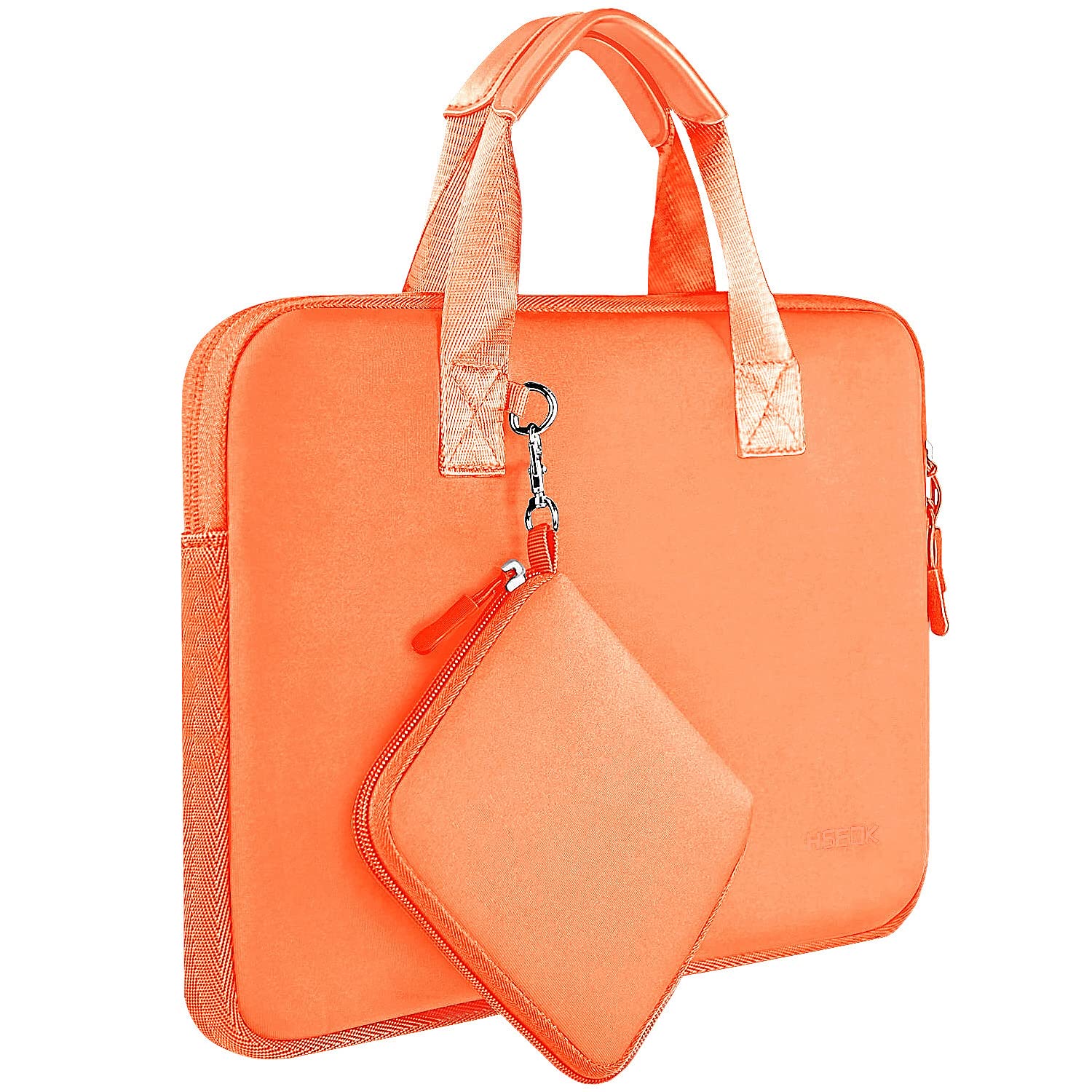 HSEOK 11.6 12.9 13 inch Elastic Laptop Sleeve with Small Case Compatible with 13 inch MacBook Neo Air Pro M5/M4/M3/M2/M1, iPad 13 12.9, XPS 13 and Most 11.6 12.9 13 inch Notebooks Tablets,O02G01 — image 1