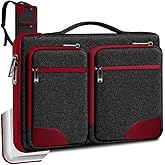 ZINZ Laptop Case 15 15.6 16 inches Sleeve Slim Briefcase Spill-Resistant Handbag for Most Popular 15" 15.6" 16" Notebooks，B01RD02