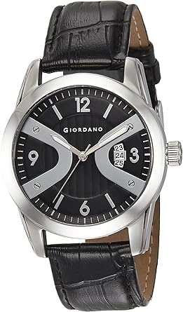 Giordano Analog Black Dial Mens Watch 1571-01