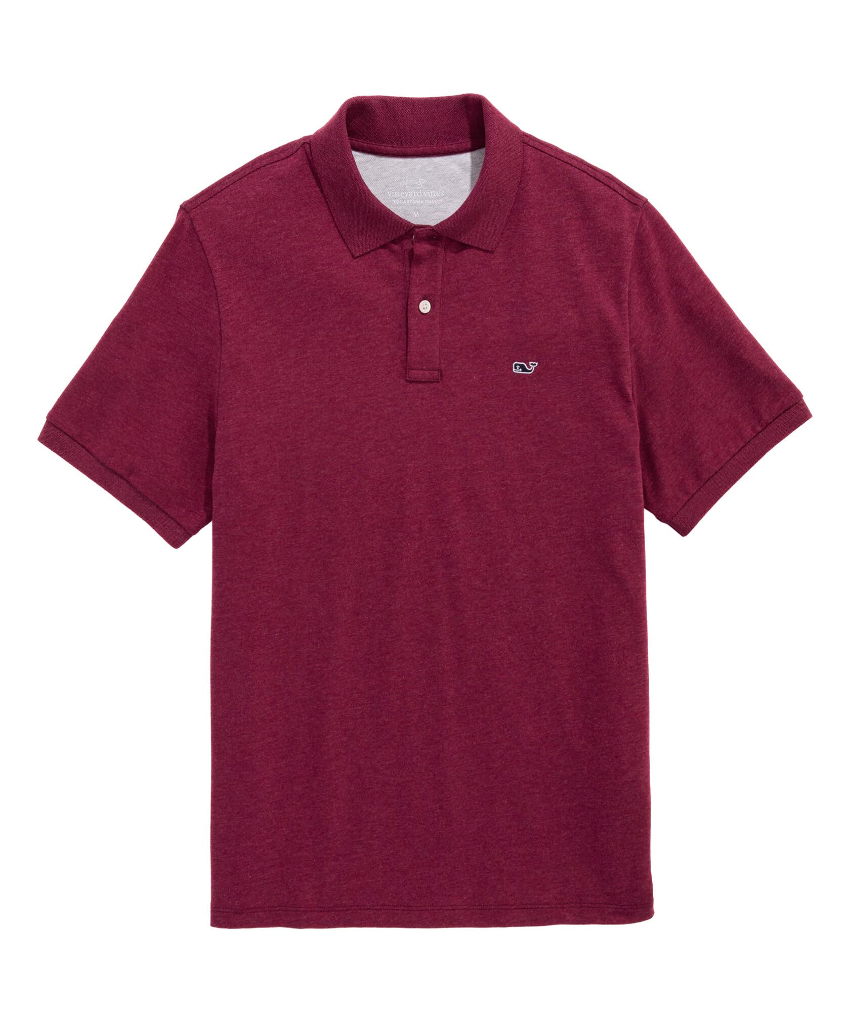 Vineyard Vines Edgartown Pique Polo, Crimson, L