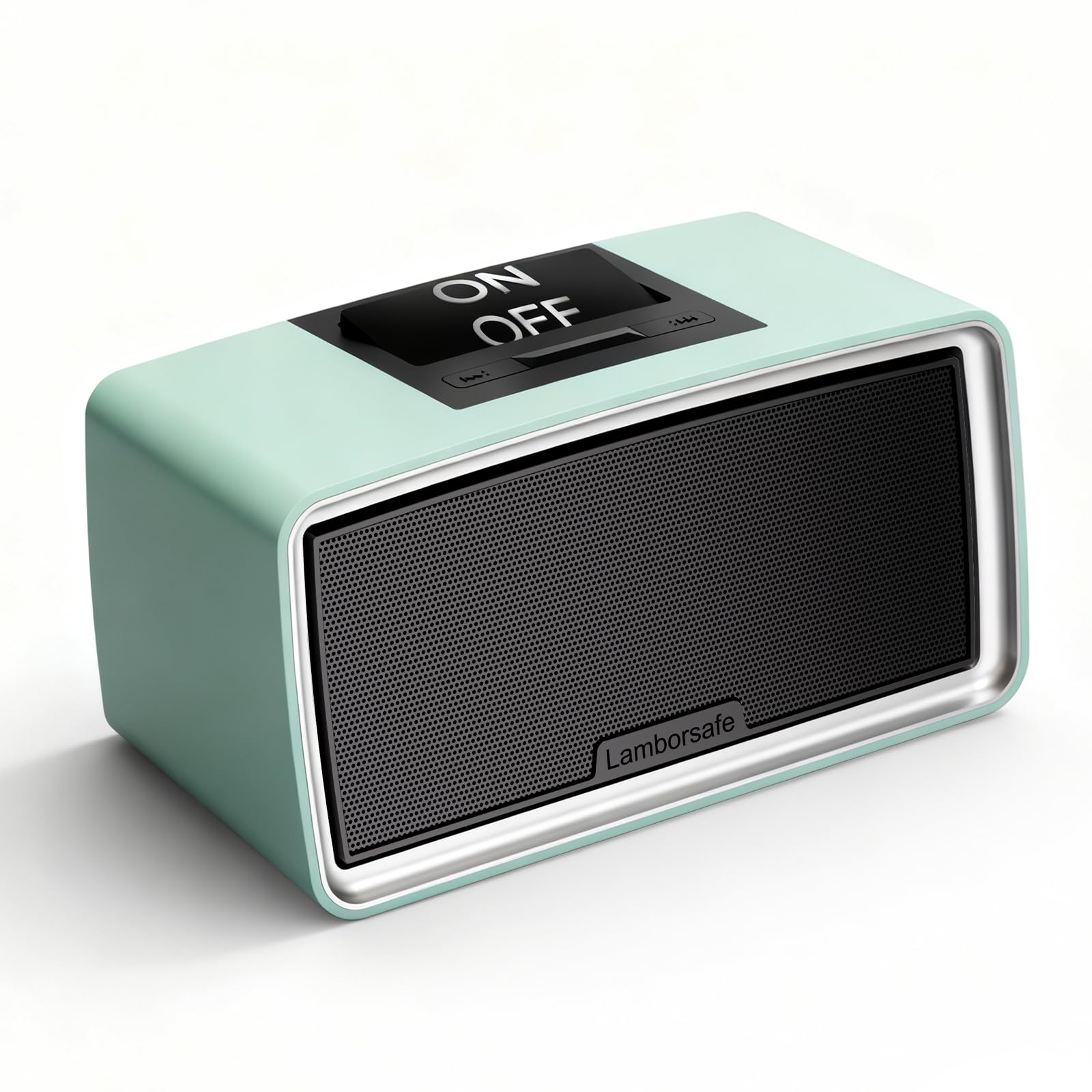 Photo 1 of Lamborsafe One-Button Music Player for Seniors, Simple Music Player for Elderly & Dementia Patients, MP3 Player Device with 32GB TF Card, Gift for Alzheimer’s, Visually & Mobility-Impaired (Cyan)