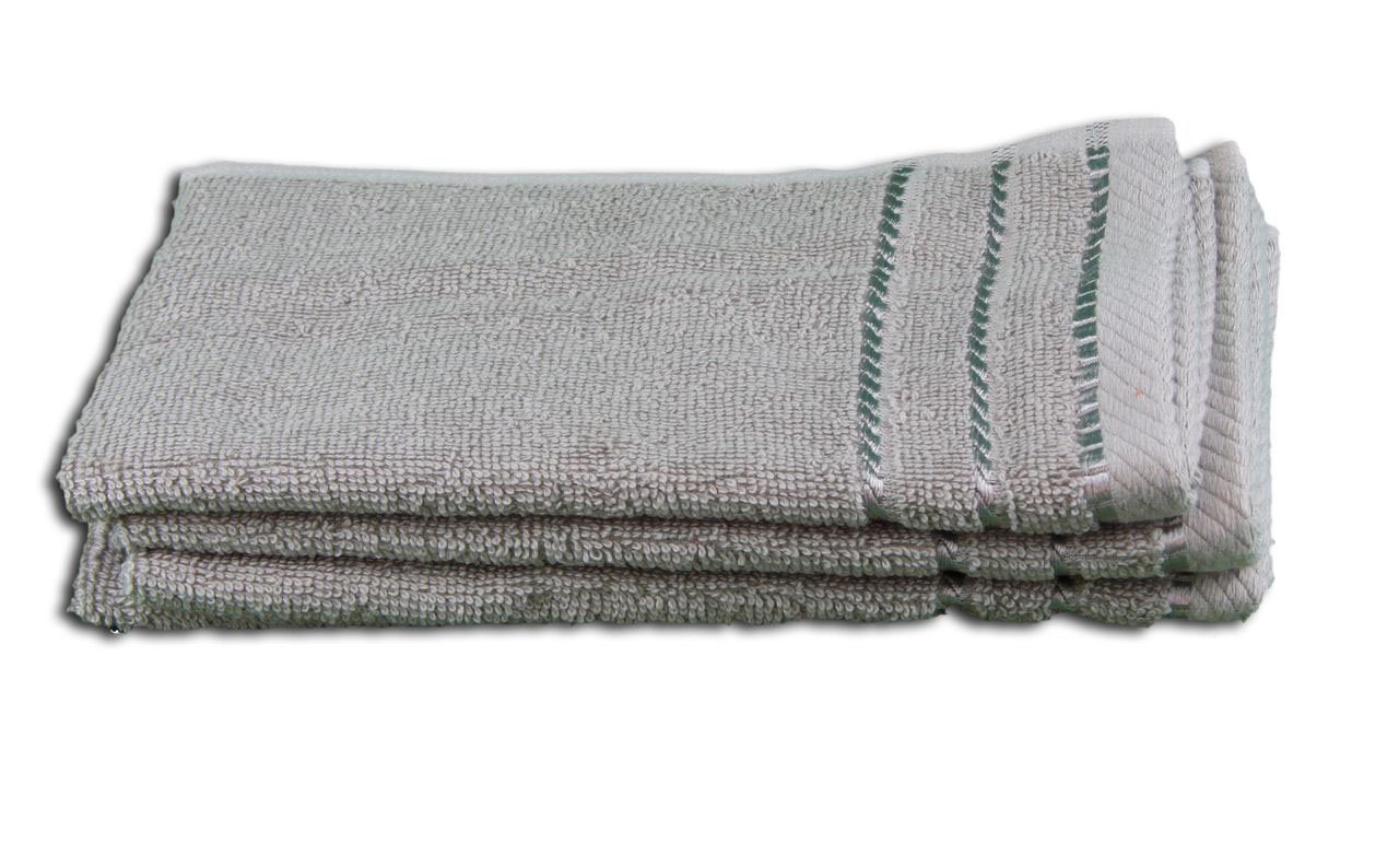 Gözze - Set of 4 Guest Towels, Berlin, 100% Cotton, 30 x 50 cm - Taupe